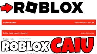 ROBLOX CAIU ROBLOX ESTA COM PROBLEMAS NÃO ESTA FUNCIONANDO ROBLOX NÃO ABRE