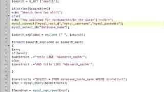How to create Search engine with pagination using PHP & MySQL