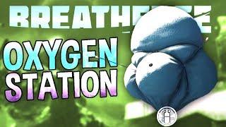 BUILDING OXYGEN STATIONS! Getting Oxygen Upgrades - Breathedge Gameplay Part 4