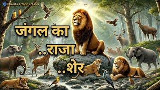 जंगल में तूफ़ान full cartoon video in Hindi