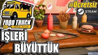 YENİ EKİPMANLAR, YENİ ÜRÜNLER // TAM İŞLERİ BÜYÜTTÜK DERKEN... | FOOD TRUCK SIMULATOR !!