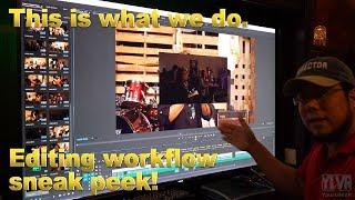 Vlog #7 - Our editing workflow. Sneak Peek!