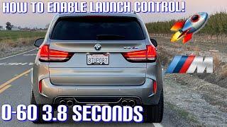 How to use Launch Control in your BMW X5M X6M F85/F86