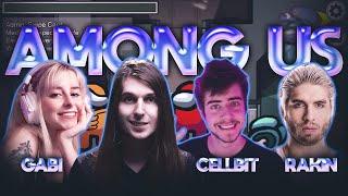 AMONG US Ft. Cellbit, Rakin, Gabi Cattuzzo, Mount, Lkzbr, MrFallA, Rabico, Ljoga e Vxizinho!