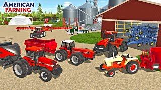 BIG TIME PLANTING, SPREADING CATTLE MANURE, MAKING HAY & MORE! | AMERICAN FARMING