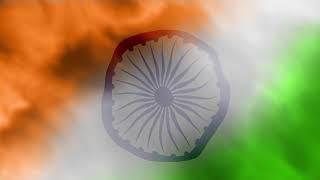 India tricolor flag animated background video , No Copyright  , Republic day flag animation