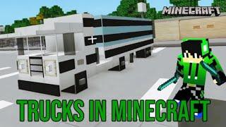 Tutorial trucks in minecraft