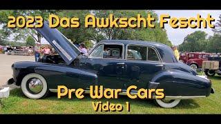 Pre War Cars at the Das Awkscht Fescht #oldcars #prewarcars #oldcar