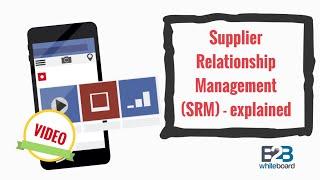 Supplier Relationship Management (SRM) - explained