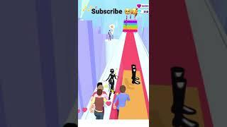 Makeover run gameplay | android, iOS mobile | all levels #shorts | sad beginning happy ending 