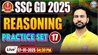 SSC GD 2025 | SSC GD Reasoning Practice Set 17 | Reasoning for SSC GD by Rahul Sir