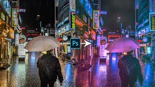 CYBERPUNK EFFECT | PHOTOSHOP EFFECT | PHOTOSHOP TUTORIAL