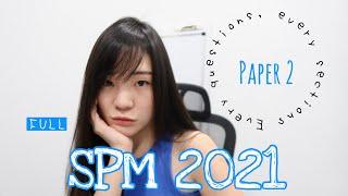 ADD MATHS REVISION | SPM 2021 (Paper 2) FULL