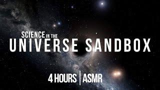 (4 hours) Science in the Universe Sandbox | ASMR whisper