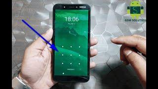 Nokia C1 TA-1165 Screen Lock(Pin-Pattern-Password)Unlock By Hard Reset.