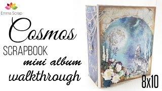 Cosmos Scrapbook Mini Album Walkthrough ( emmascrap.fr )