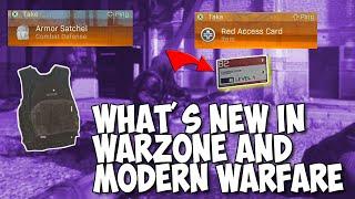 Armour Satchel And Red Keycard? What's new In Modern Warfare Warzone