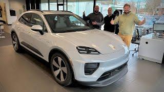 Porsche Macan EV Delivery Day! Kathy's New Car - Unveil, Setup, & First Drive