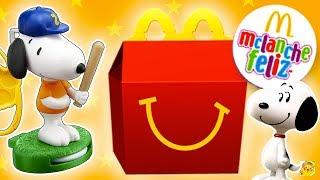 MCLANCHE FELIZ DO SNOOPY DO JAPÃO Coleção 2018 (ハッピーセット スヌーピー) - McDonald's Brinquedos