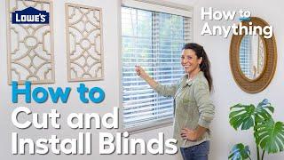 How to Install and Trim Blinds | How To Anything