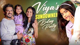 Viya Sundowner Birthday Party || Birthday Celebrations || @AnchorRavi  || Princess Viya