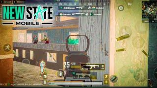 Pubg new state best 1v4 clutch | New state mobile