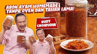 RUDY CHOIRUDIN | ABON AYAM HOMEMADE TANPA OVEN DAN TAHAN LAMA ~ ABON AYAM