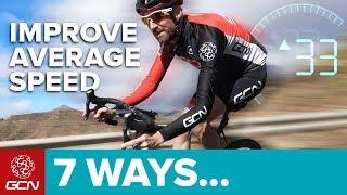 7 Ways To Improve Your Average Speed On A Road Bike
