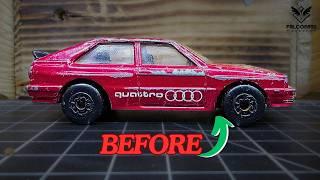 Can I Turn My Matchbox Audi Quattro into a Rally Car with 3D printer?