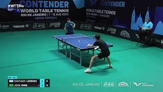 Santiago Lorenzo vs Joon Shim | MS Qual | WTT Contender Rio de Janeiro 2023