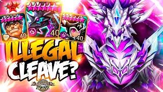 20 SEC CLEAVE with ILLEGAL LD PICKS - Summoners War