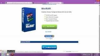 How to Download WinRar (Windows 8)