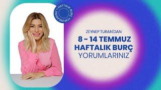 8 - 14 TEMMUZ HAFTALIK BURÇ YORUMLARI | ZEYNEP TURAN TWİTBURC #astrology #horoscope #astroloji