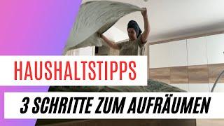 Einfach Ordnung im Haushalt Dank Morgen-, Mittags- & Abendroutinen.  #Haushaltstipps