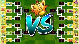 BIG Tournament - Who Will Win? - PvZ 2 Battlez Plant vs Plant