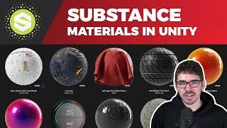 Substance Materials in Unity verwenden