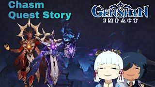 Mini Boss Chasm Story Quest !!! Vs Abyss Lector Egill and Agnarr | Genshin Impact 2.6
