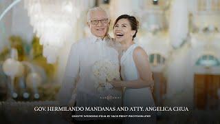 Gov. Hermilando Mandanas and Atty. Angelica Chua | Onsite Wedding Film by Nice Print Photography