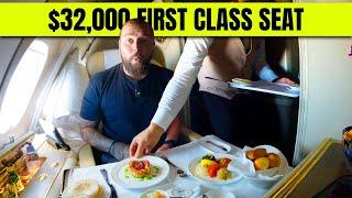 FLYING EMIRATES FIRST CLASS FOR $32,000!