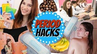 10 PERIOD LIFE HACKS All Girls NEED To Know!!!!!!