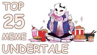 Top 25 meme Undertale/Топ 25 меме Андертейл