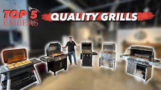 Embers Top 5 Quality Gas Grills (What is the best gas grill for under $1,500?)