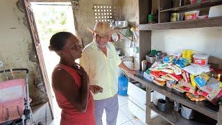 uma visita na casa da Bida com seu Pedro Jacó.