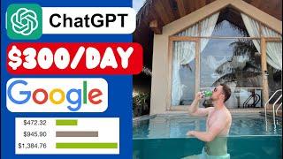 How To Make Money On Google + Chat GPT  For Free (For Beginners)