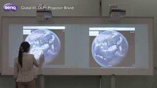 BenQ Education Projector - How to Set Up PointWrite with PointWrite Pen and Touch Module