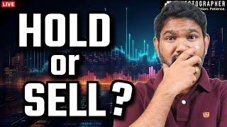 Hold or sell ? | Live Trading Nifty | Crypto Bitcoin | Investographer