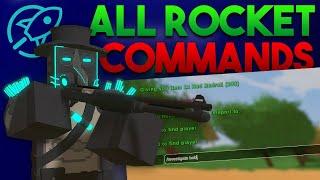All Unturned Rocket Mod Commands (2023)