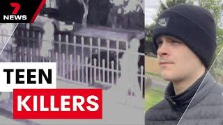 Killer teens jailed for murdering Melbourne boy they'd never met | 7NEWS