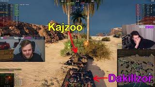 Dakillzor & Kajzoo in the same battle on light tanks | Damage war ?