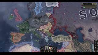 Hearts of Iron 4 Timelapse - +100% construction speed & +1000% production | HoI4 Timelapse